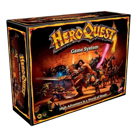 Hasbro Gaming Avalon Hill Heroquest Game System, Fantasy Min