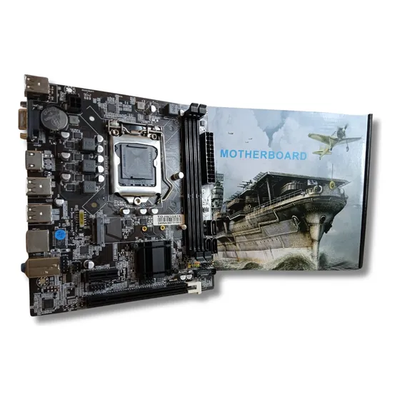 Placa Madre H61 Socket 1155 Ddr3 Ranura M.2 Intel I3 I5 I7