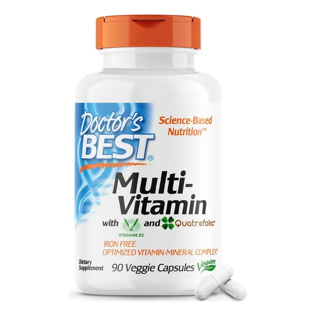 Multivitaminas Doctor's Best 90 Cápsulas Vegetales