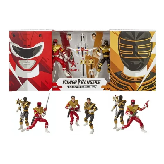 Red Gold Power Rangers Lightning Collection Hasbro Sdcc2019