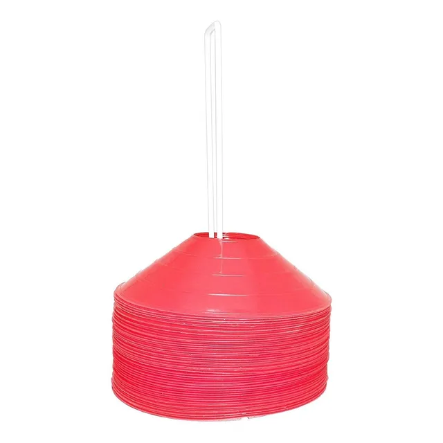 Bluedot Trading Sport Cono Disco 25 Color Rojo