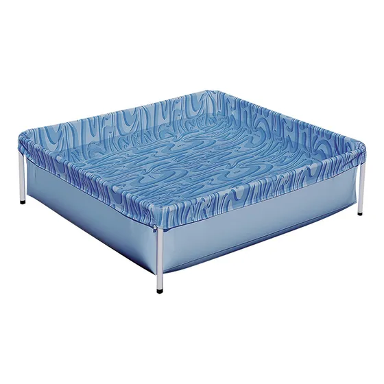 Pileta estructural rectangular Mor 001000 con capacidad de 400 litros 1.06x1.15 m