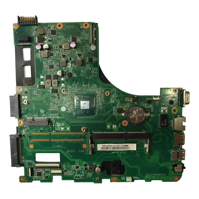 Board Acer Aspire E5-411 Celeron N2840, Da0zqmmb6h0, Usado