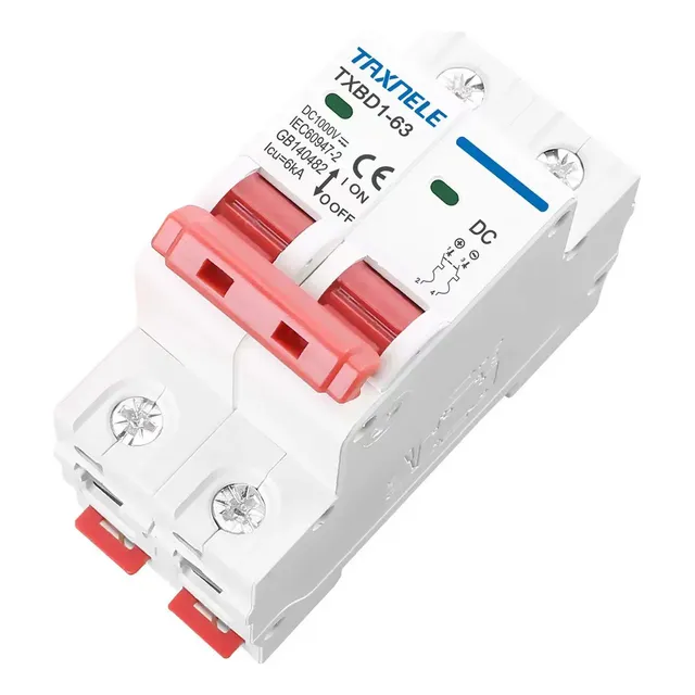 Disyuntor Breake DC bipolar DC 25A 1000v para panel solar String Box