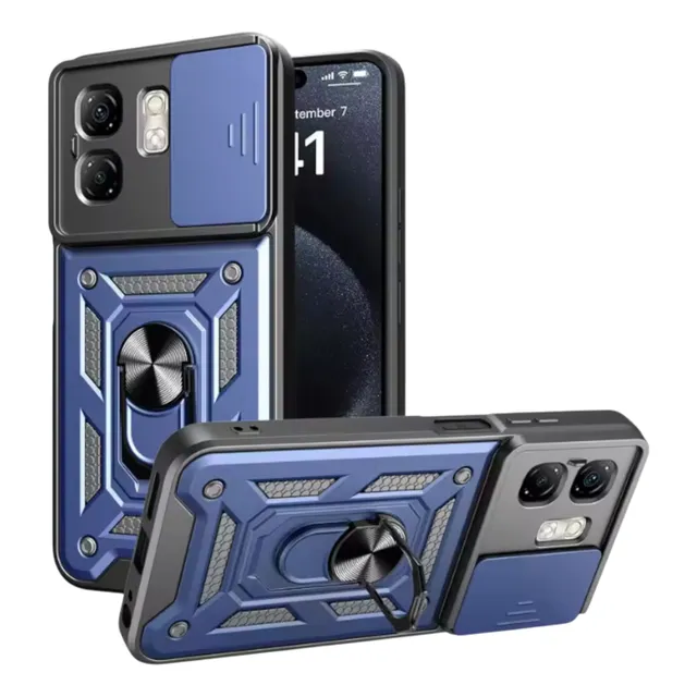 Funda Con Anillo Antigolpe Armor Para Infinix Hot 50i