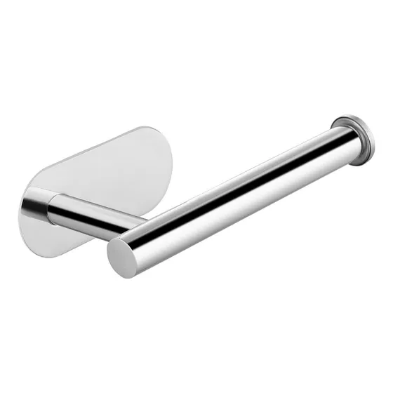 Soporte autoadhesivo de papel higiénico Inomax acero inox color plateado