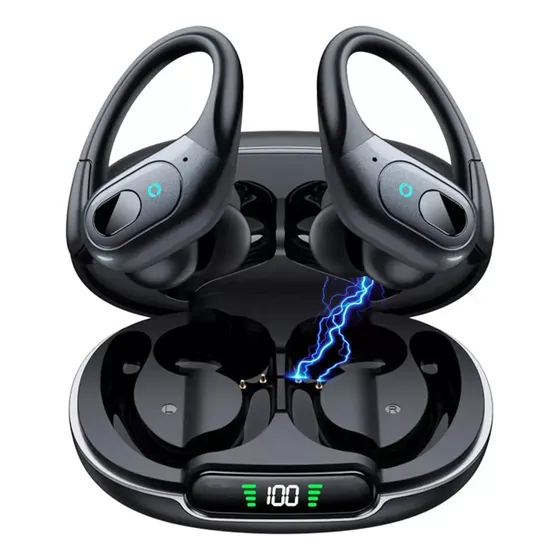Fones de Ouvido Mertto T19 Esportivos Bluetooth 5.3 com ANC e IPX7