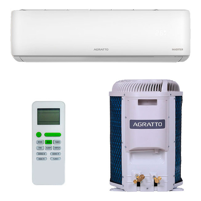 Ar Cond Split Hw Inverter Liv Top Agratto 12000 Bt Frio 220v Cor Branca Ar Cond Split Hw Inverter Liv Top Agratto 12000 Bt Frio 220v Cor Branca