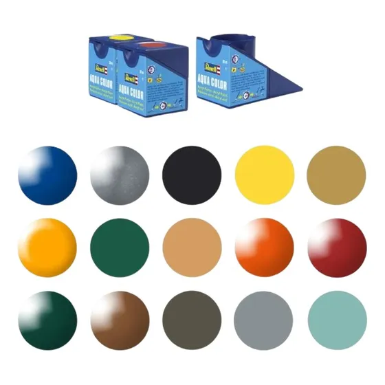 Pintura Revell Aqua Color Acrílica Variedad A Elección 18ml.