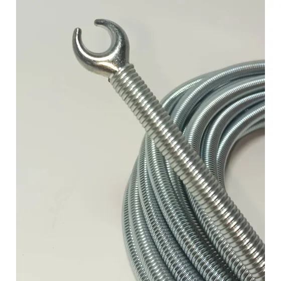 Guaya Destapa Cañerias Acero Inox 10 Metros 10 Mm