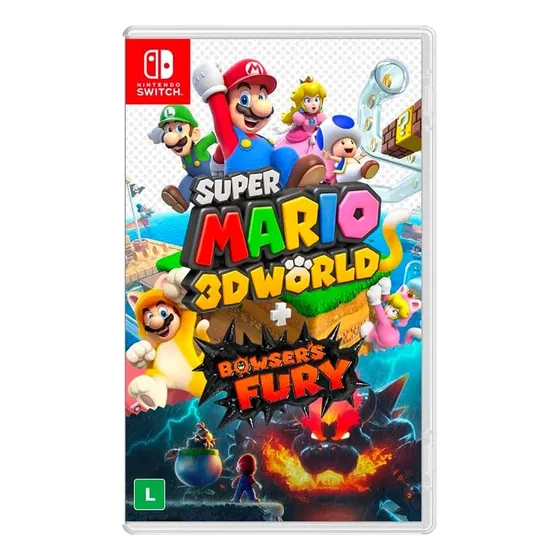 Jogo Super Mario 3d World + Bowsers Fury - Nintendo Switch