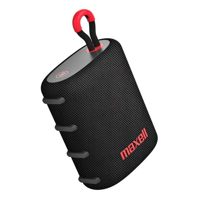 Parlante Bluetooth Portátil Maxell Nomad Tws 15hr Ipx5 Negro