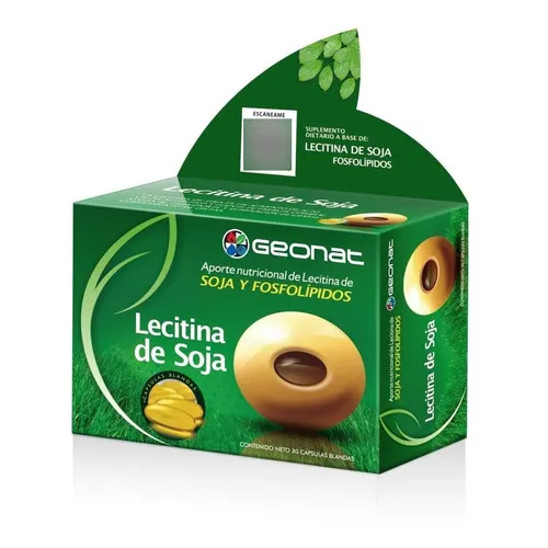 Control Grasas - Lecitina De Soja 30 Caps Blandas Geonat