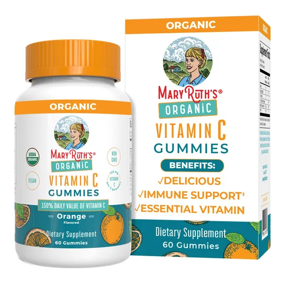 Complementa Las Gomitas Orgánicas De Vitamina C De Mary Ruth