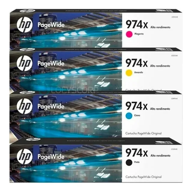 Tóner Hp Original 974 - Color Negro - Pack Individual