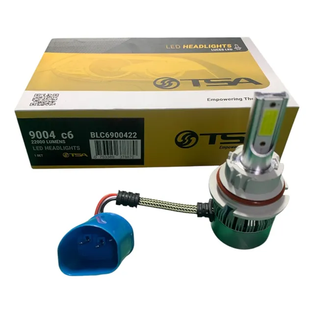 Par Bombillo Led C6 9004 22.000 Lumens.