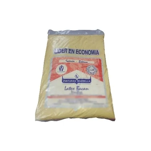 Pintura En Bolsa Látex 2.6kg Marbella Colores Full Crema Mate