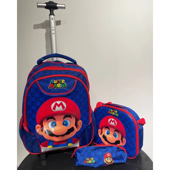 Maleta Escolar Mario Bross