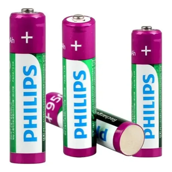 Pila Recargable Philips Aaa 950mah Blister X4 Pilas Triple A