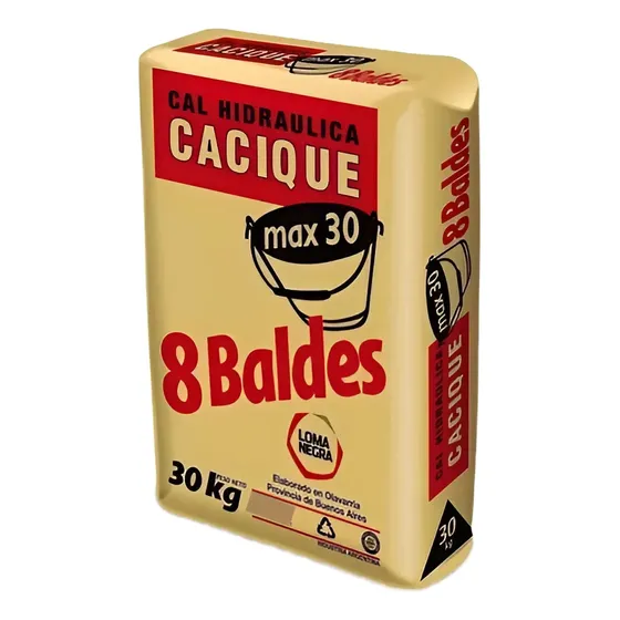Cal Cacique Max X 30kg Loma Negra - Pack 3 Unidades