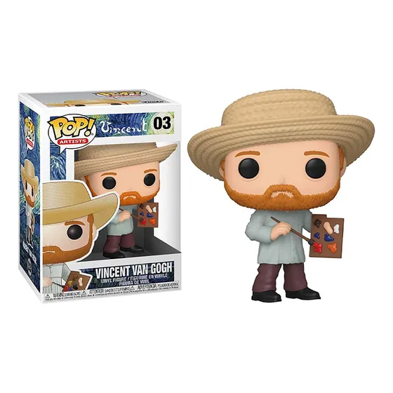 Muñeca Funko Pop De Vincent Van Gogh Artists, Multicolor 375