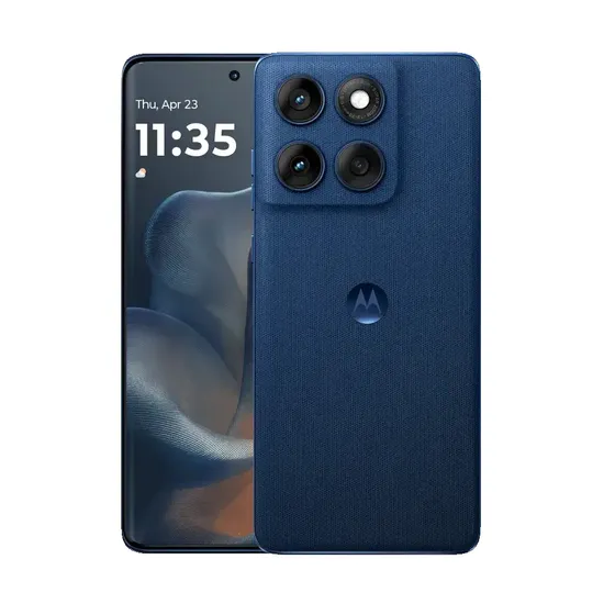 Motorola Moto Edge 60, con 256gb y 12gb de ram, color azul.