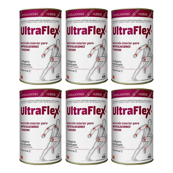 Combo X 6 Suplemento Ultraflex Colageno Cuida Articulaciones