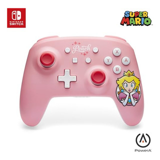 Pack Controlador Inalámbrico Power Peach Para Nintendo Switc Pack Controlador Inalámbrico Power Peach Para Nintendo Switc