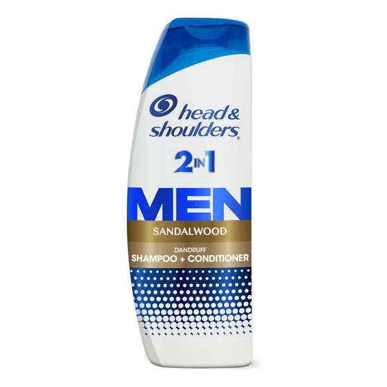 Head And Shoulders Champú Anticaspa Para Hombre, Sándalo, 12