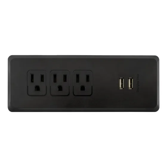 Contacto Multifuncional 3x, Marca Estévez, 2p+t Y 2 Usb