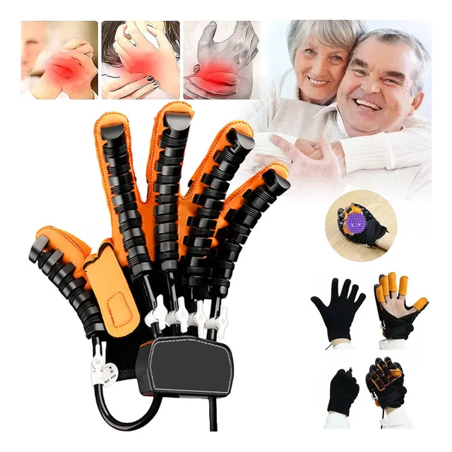 1 Guantes De Robot Rehabilitación Manos Entrenador Ejercicio