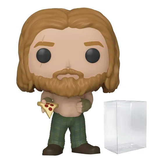 Figura De Vinilo Pop Avengers Endgame - Bro Thor Con Pizza