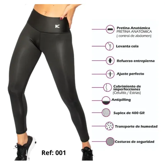Licras Colombianas Kirios Originales Ropa Deportiva Gym