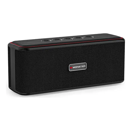 Caixa de Som Monster S21 Portátil 30W RMS com Bluetooth 5.4 e Subwoofer IPX7