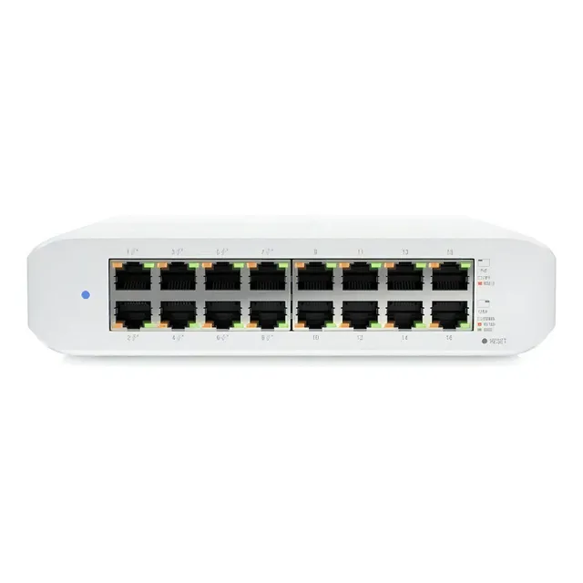 Conmutador Unifi Gigabit Poe 45 W de 16 puertos