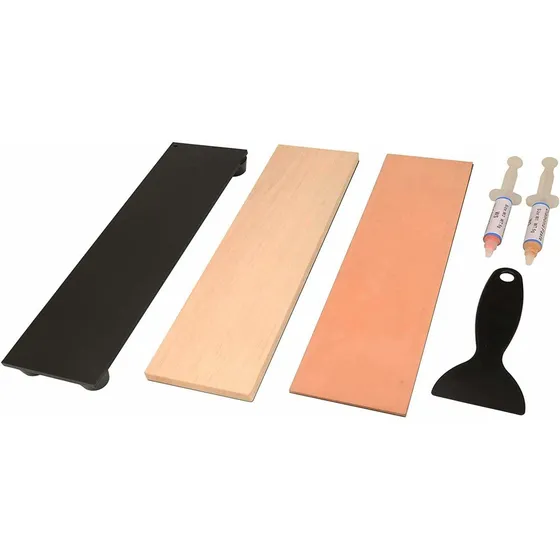 Paseo Cuero 6 Pieza 3.0 X 11.0 In Balsa Strop Piel