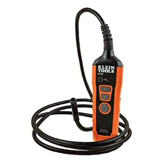 Klein Tools Et20 Cámara De Inspección De Boroscopio Wifi