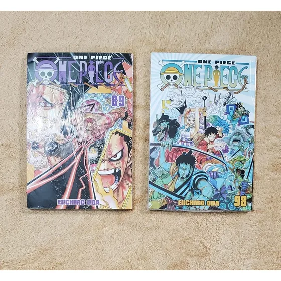 One Piece 89 E 98 Novos E Lacrados!
