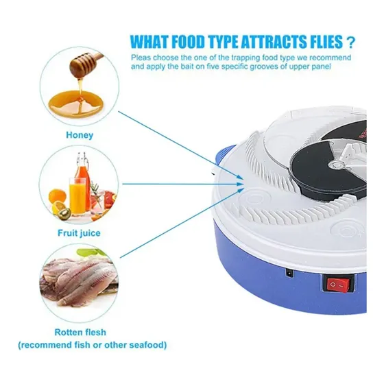 Atrapa Moscas Automático Trampa Insectos Nueva
