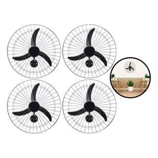 Ventilador Industrial Parede Oscilante 60cm Kit 04 Ventisol Ventilador Industrial Parede Oscilante 60cm Kit 04 Ventisol