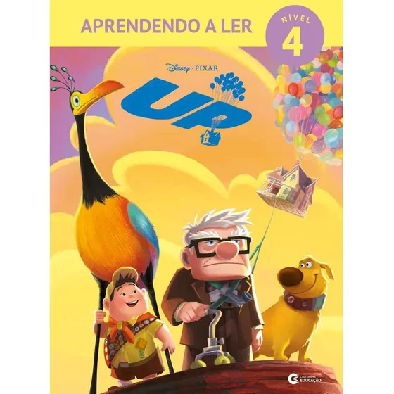 Aprendendo A Ler: Nivel 4, De Disney Pixar. Disney Pixar Up, Vol. 1. Editorial Culturama, Capa Mole, Edição Regular Em Português, 2024