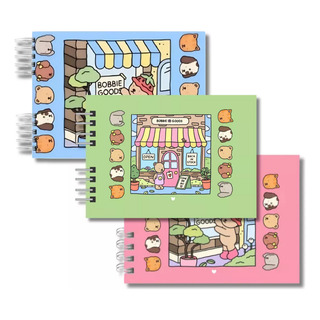 De Juego De Libros Para Colorear De 3 Colores Bobbie Goods, De Juego De Libros Para Colorear De 3 Colores Bobbie Goods,