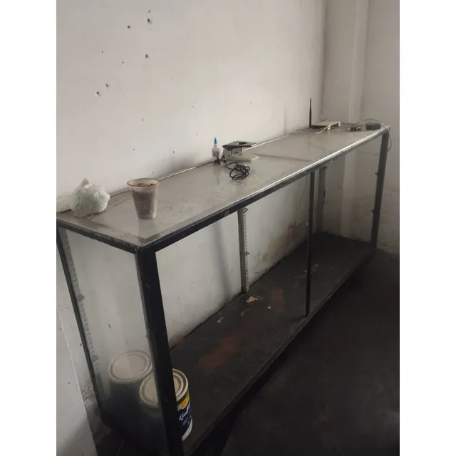 Mostrador-vitrina De 2 Entrepaños De 2.00 Metros Largo