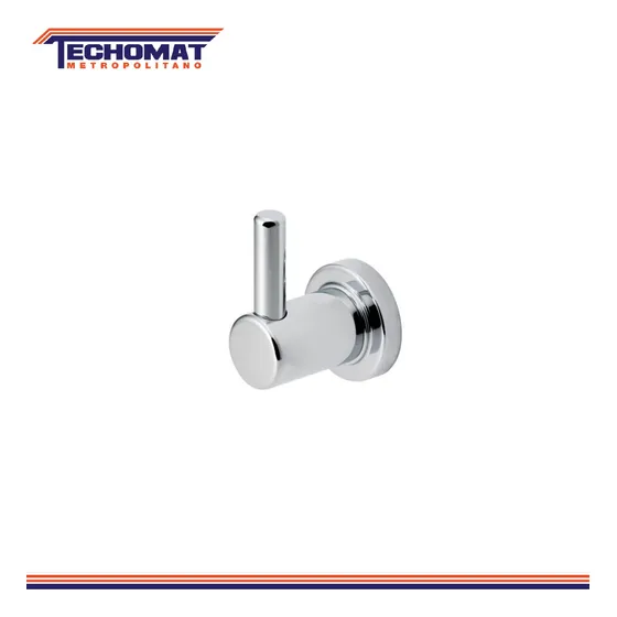 Perchero Cromo Styles Accesorios Para Baño 37pers00 Fp