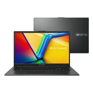 Notebook Asus Vivobook Go 15 E1504 Amd Ryzen 5 7520u 8gb Ram 256gb Ssd Linux Keepos 15,6 Fhd Black E1504fa-nj731 Preto