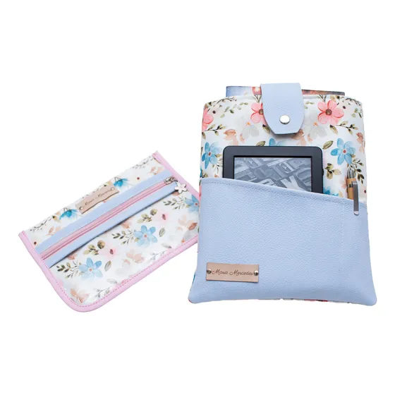 Kit Funda Para Agenda Libro Mas Cartuchera Maria Mercedes