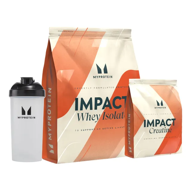 Kit Proteina Myprotein Whey Isolate 1kg + Creatina + Shaker