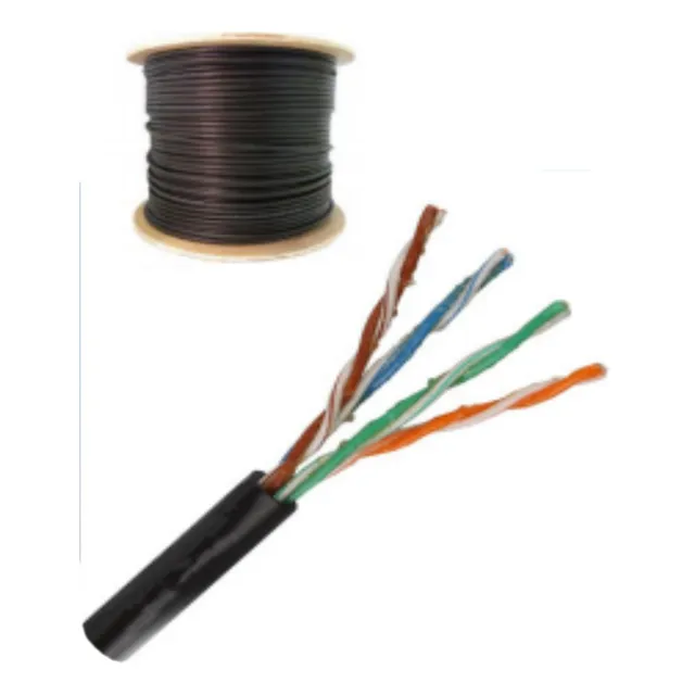 Saxxon Outpcat5egcopext Cable Utp 5e 100% Cobre 305m Exterio