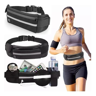 Cangurera Bolsa Deportes Gym Correr Celular Llaves Riñonera Cangurera Bolsa Deportes Gym Correr Celular Llaves Riñonera