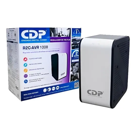 Regulador De Voltaje Cdp 8 Tomas